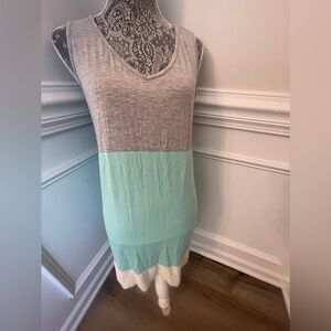 Fantastic Fawn Boutique Grey Tank Dress Size M new